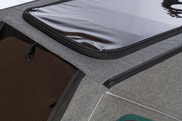 TRIXIE Fahrradanhänger mit Rampe